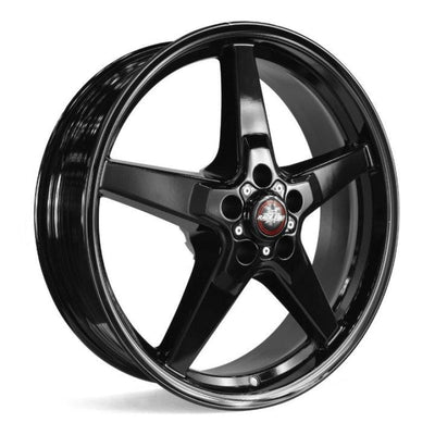 Race Star 92 Drag Star Bracket Racer 20x6 5x115BC 3.20BS Gloss Black Wheel
