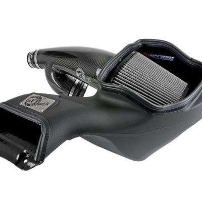aFe 17-20 Ford F-150/Raptor Track Series Carbon Fiber Cold Air Intake System With Pro DRY S Filters