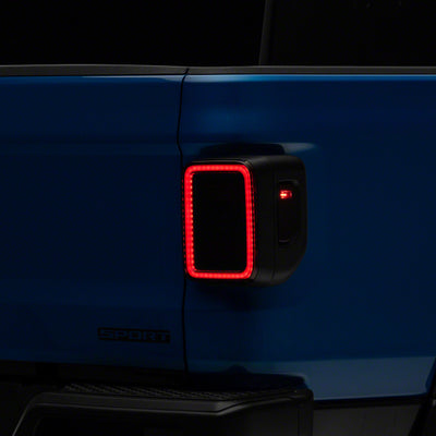 Raxiom 20-23 Jeep Gladiator JT LED Tail Lights- Blk Housing (Smoked Lens)