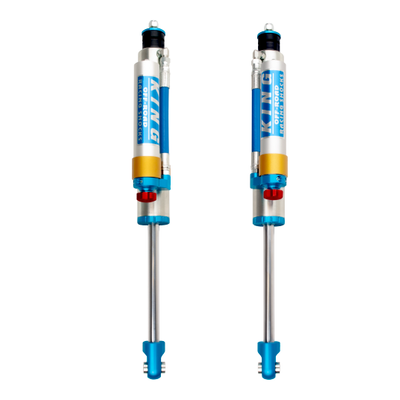 King Shocks 2019+ Ram 1500 4WD Rear 2.5 Dia Piggy Hose Reservoir Shock w/Adjuster (Pair)