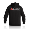 Akrapovic Mens Akrapovic Logo Black Hoodie - L