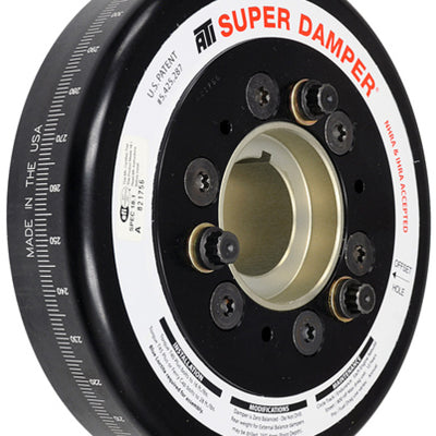 ATI Damper - 7.074in - Alum - Chevy BB - 3 Ring - Alum Hub