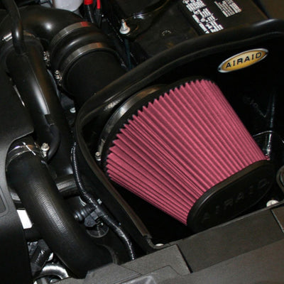 Airaid 10-13 Ford Taurus SHO/Flex 3.5L Turbo MXP Intake System w/ Tube (Oiled / Red Media)