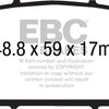 EBC 12+ Acura RDX 3.5 Ultimax2 Front Brake Pads