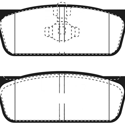 EBC 16-17 Smart Fortwo Greenstuff Front Brake Pads