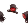 Innovative 94-01 Integra B-Series Black Steel Mounts 75A Bushings (Auto Trans)