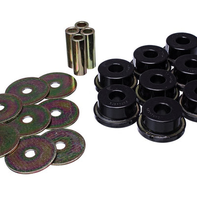 Energy Suspension 05-09 Subaru Legacy Rear Subframe Bushing Set - Black