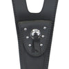 Mustang 02-08 Honda VTX1800 Cruiser Tank Bib w/Studs- Black