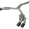 aFe 18-20 Audi RS5 Coupe MACH Force-Xp 3in to 2.5in 304 SS Axle-Back Exhaust System-Quad Carbon Tips