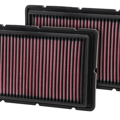 K&N Replacement Air Filter 05-09 Ferrari F360 11.125in O/S Length x 7.625 O/S Width x 1.313in H