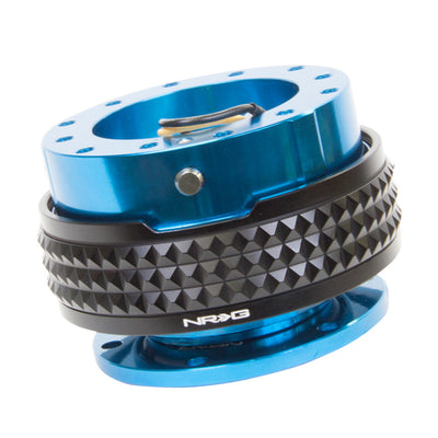 NRG Quick Release Kit - Pyramid Edition - Blue Body / Black Pyramid Ring