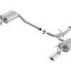 Borla 16-17 Honda Accord Axle-Back S-Type Exh 2.25in To Muffler Dual 2.0in Out 4.25in x 3.5in Tip