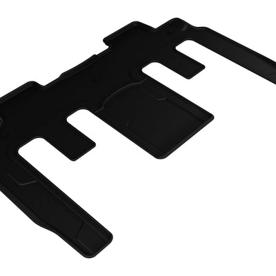 3D MAXpider 2008-2017 Buick/Chevrolet/GMC Enclave/Traverse/Acadia Kagu 2nd Row Floormats - Black