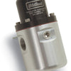 Edelbrock Fuel Pressure Regulator Carbureted 180 GPH 5-10 PSI -10 In/Out -6 Return Red/Clear