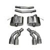 Corsa 2016-2019 Cadillac CTS V Sedan 6.2L V8 2.75in Polished Sport Axle-Back Exhaust