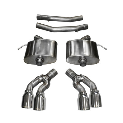 Corsa 2016-2019 Cadillac CTS V Sedan 6.2L V8 2.75in Polished Sport Axle-Back Exhaust