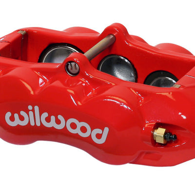 Wilwood Caliper-D8-6 R/H Front Red 1.88/1.38/1.25in Pistons 1.25in Disc