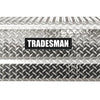 Tradesman Aluminum Economy Cross Bed Truck Tool Box (70in./Front Opening) - Brite