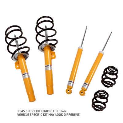 Koni 1145 Sport Kit 06-09 VW Golf MK V/Rabbit/GTI FWD 2.0T/2.5 / 10-12 VW Golf MK VI 2.5