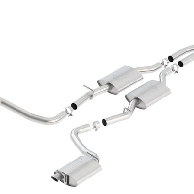 Borla 15-16 Dodge Charger R/T 5.7L No Tip Use Factory Valence Single Split Rear Exit ATAK Exhaust