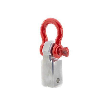 Weigh Safe Towing Recovery - Red Hard Shackle Hitch w/Aluminum Body