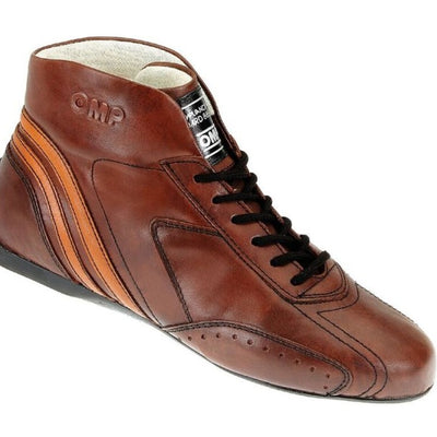 OMP Carrera Low Boots My2021 Brown - Size 48 (Fia 8856-2018)