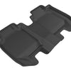 3D MAXpider 2016-2020 Honda Hr-V Kagu 2nd Row Floormats - Black