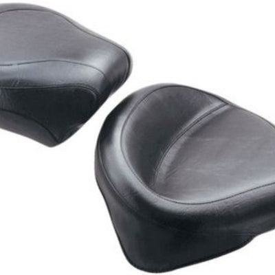 Mustang 84-06 Harley Standard Rear Tire Wide Touring Solo Seat - Black
