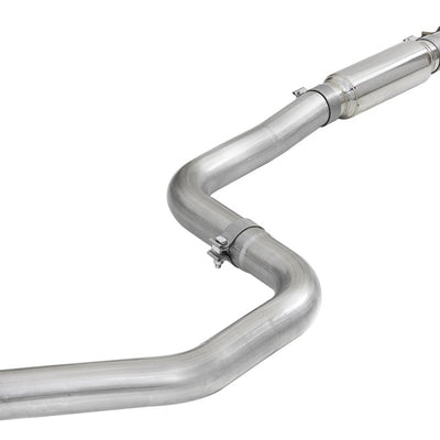 aFe Takeda 3in 304 Stainless Steel Mid-Pipe 17-18 Hyundai Elantra Sport I4 1.6L (t)