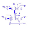 Progress Tech 01-05 Honda Civic Rear Sway Bar Adapter Kit