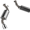 QTP 10-13 Chevrolet Camaro SS 6.2L 304SS AR3 Axle Back Exhaust w/4.5in Tips