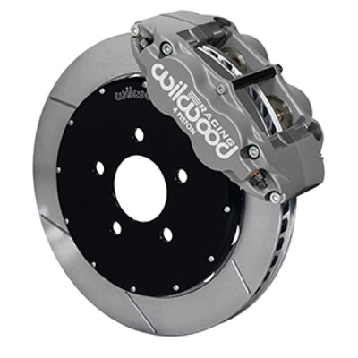 Wilwood 94-04 Ford Mustang Forged Superlite 4R Big Brake Front Brake Kit (Race) 12.88in RTR w/ Lines