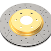 DBA 13-15 BMW 320i AWD Rear Drilled & Slotted Street Series Rotor