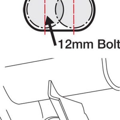 SPC Performance 12x8mm Slot Punch Tool