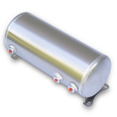 Ridetech Air Tank 3 Gallon Aluminum w/ 2- 1/4in Ports and 1- 1/8in Port