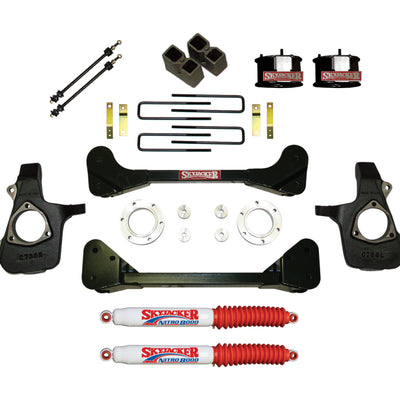 Skyjacker 4"KT,07-13 GM1500 SPCR,4NIT