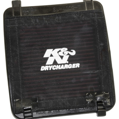K&N Universal PreCharger Flat Air Filter Wrap Black 7Inx7in