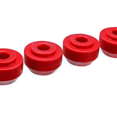 Energy Suspension 64-66 Ford Mustang Red Front Strut Rod Bushing Set