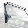 Go Rhino 07-18 Jeep Wrangler JK/JKU (Ex Mjve/392/4xe) Windshield Light Bar Mount Brkt - 50in Sgl Row