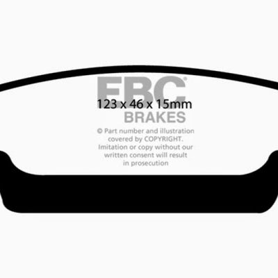 EBC 06-07 Cadillac CTS 2.8 (Sports Suspension) Ultimax2 Rear Brake Pads