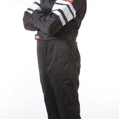 RaceQuip Black SFI-5 Suit - XL