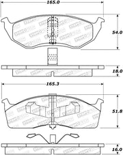StopTech Street Brake Pads