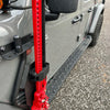 Go Rhino 18-24 Jeep Wrangler JL/JLU/JT Front Fender Jack Mount for Hi-Lift Jack - Tex. Blk