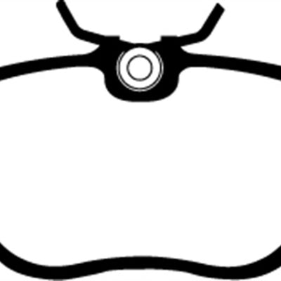 EBC 83-85 BMW 318 1.8 (E30) Redstuff Front Brake Pads