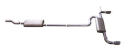 Gibson 07-14 Ford Edge SE 3.5L 2.5in Cat-Back Dual Split Exhaust - Stainless