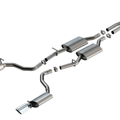 Borla 19-23 Dodge Charger GT 3.6L V6 RWD S-Type Catback Exhaust - Polished Tips