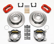 Wilwood Forged Dynalite P/S Park Brake Kit Red Chevy 12 Bolt-Spec 3.15in Bearing