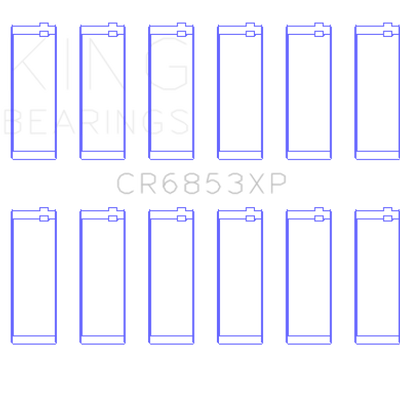 King Engine Bearings BMW Performance Rod Bearing Set - Size STD