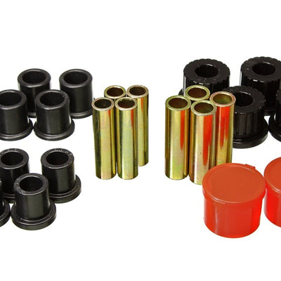 Energy Suspension 98-11 Ford Ranger 2/4WD Rear Leaf Spring Bushing Set - Black