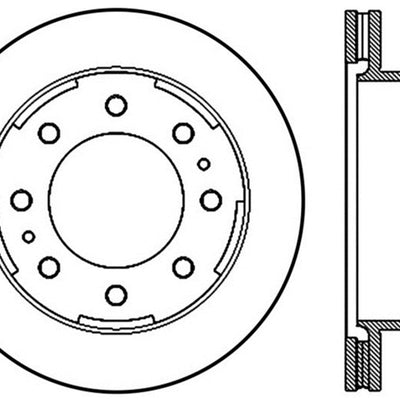 StopTech Sport Drilled & Slotted Rotor - Front Right